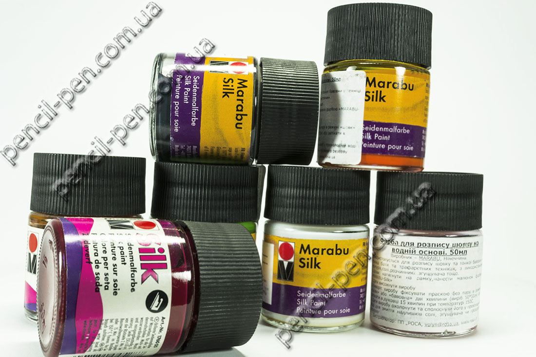 фото Фарба для розпису шовку Marabu Silk, 9112 MARABU 50мл.