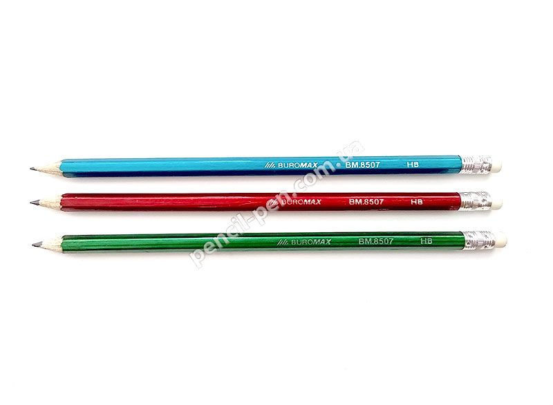 фото Графітний олівець НВ BM 8507 BUROMAX