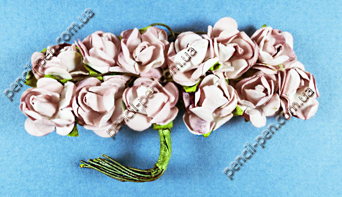 фото Набір паперових троянд, 12 шт., d:1,5 см HY0010018508-1 Китай