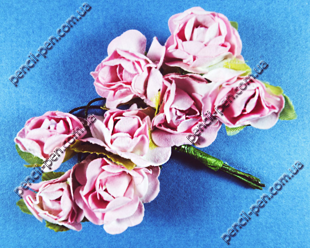 фото Набір паперових троянд, 8 шт., d:2,5 см HY0010018523-1 Китай