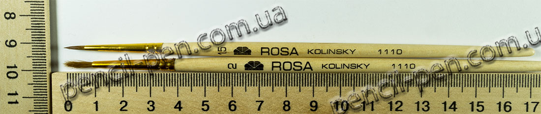 фото Кисть колонок круглый №2, серия 1110 R, ROSA