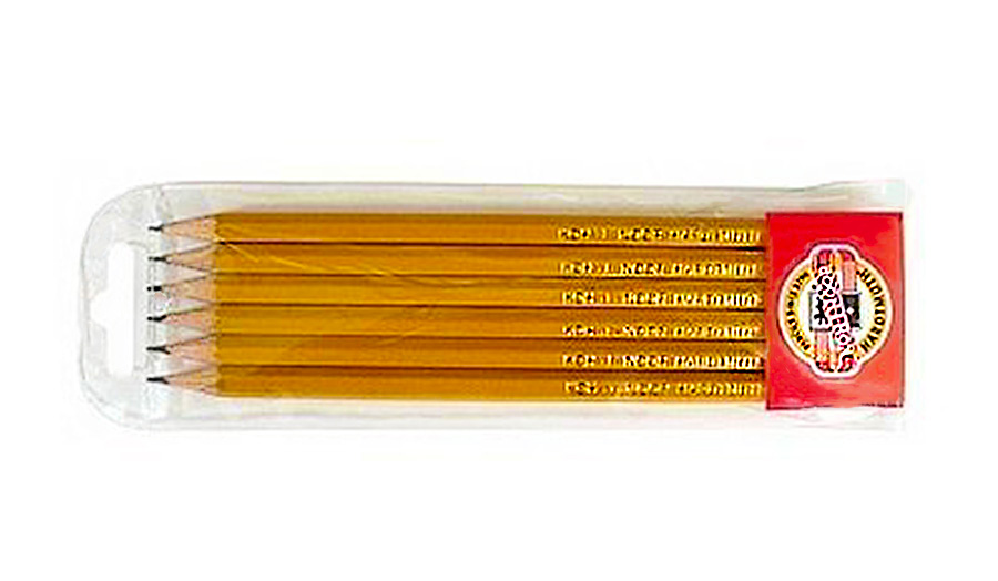 фото Набір графітних олівців 6шт 1570/6 KOH-I-NOOR
