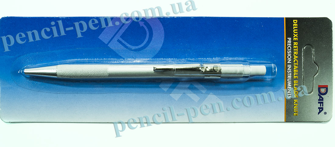 фото Ніж макетний ручка срібляста C-615, ширина 2мм 94160C615 DAFA