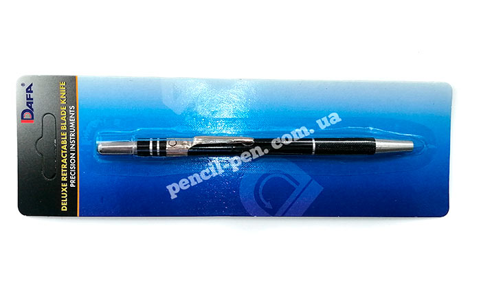 фото Нож макетный ручка черный C-616 4 мм, 94160C616 DAFA