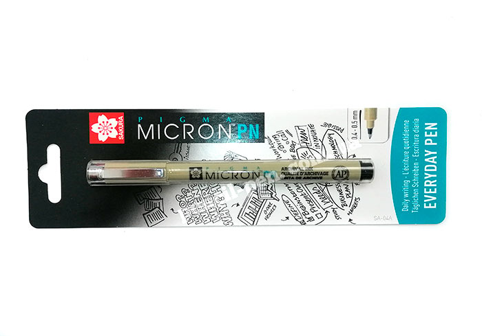 фото Ручка PIGMA MICRON PN у блістері Чорний BLXSDK1D Sakura d:0,4-0,5 м...