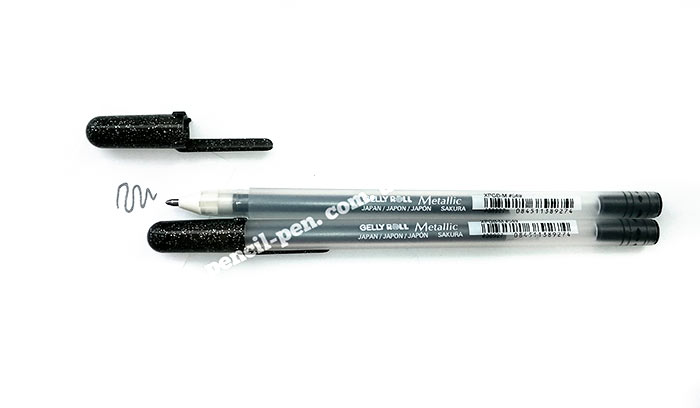 фото Ручка гелевая METALLIC Черный d:0,4-1 мм, XPGB-M#549 Sakura