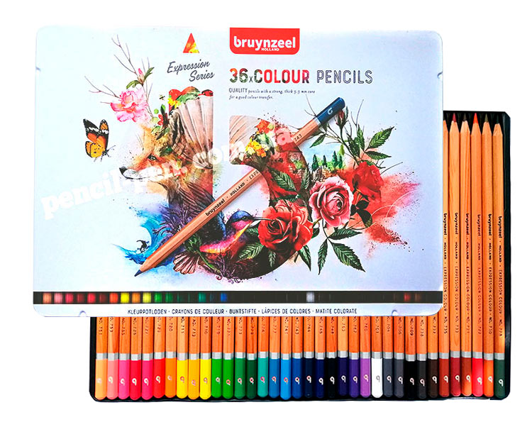 фото Набор цветных карандашей EXPRESSION 36 цв. мет. упаковка, 60312036 ...