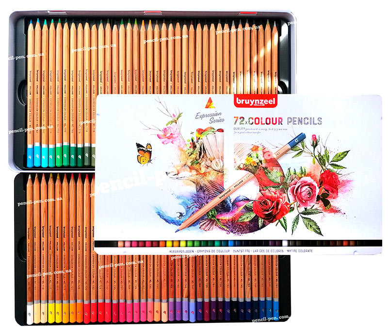 фото Набор цветных карандашей EXPRESSION 72 цв. мет. упаковка, 60312072 ...