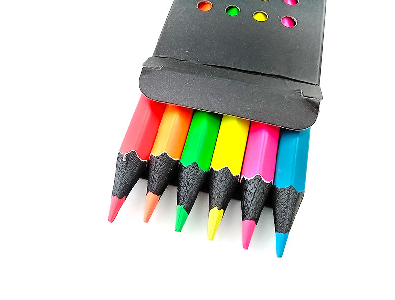 фото Набір кольорових олівців Neon 6 кол. 5500B-6CB MARCO шт.