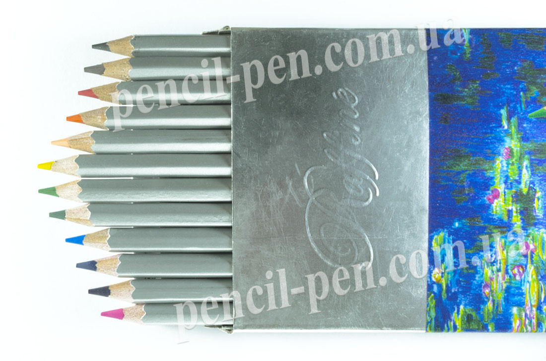 фото Набор цветных карандашей в картонной коробке 12цв. Разноцветный 7100-12СВ MARCO, Китай